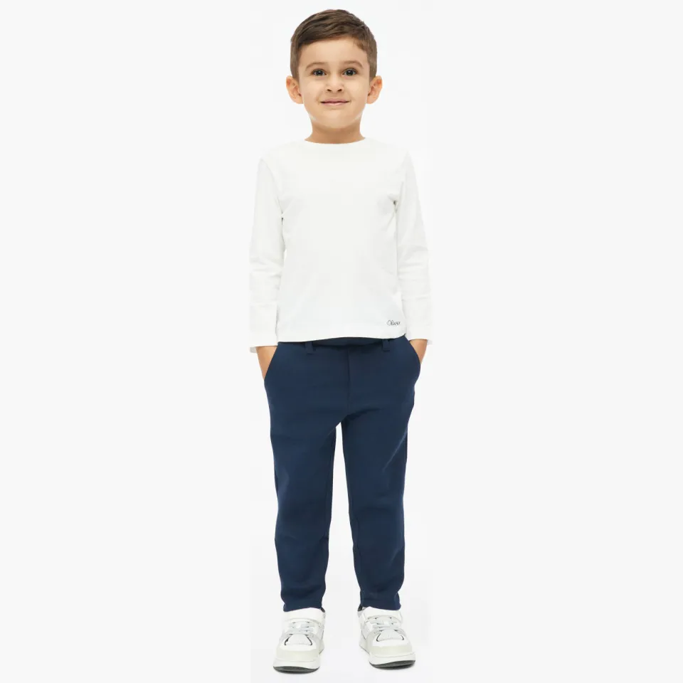 s.Oliver joggingbroek marineblauw