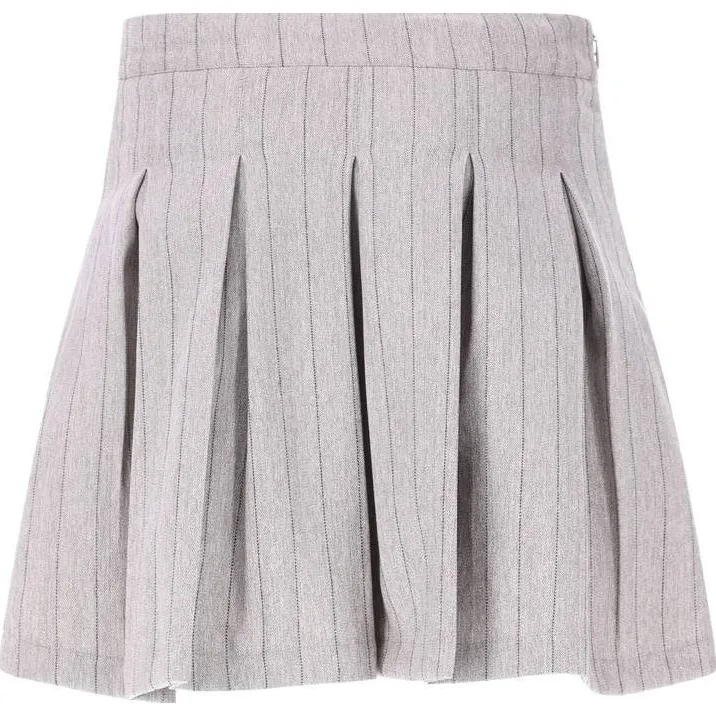 Retour Jeans skort met krijtstreep lichtgrijs, foto 2
