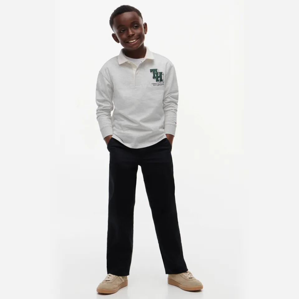 Tommy Hilfiger longsleeve lichtgrijs