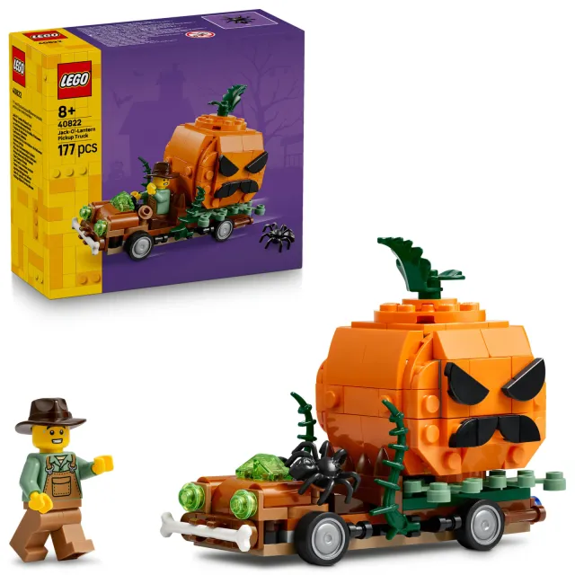 Lego Seasons and Occasions Griezelpompoentruck Halloween Bouwpakket 40822