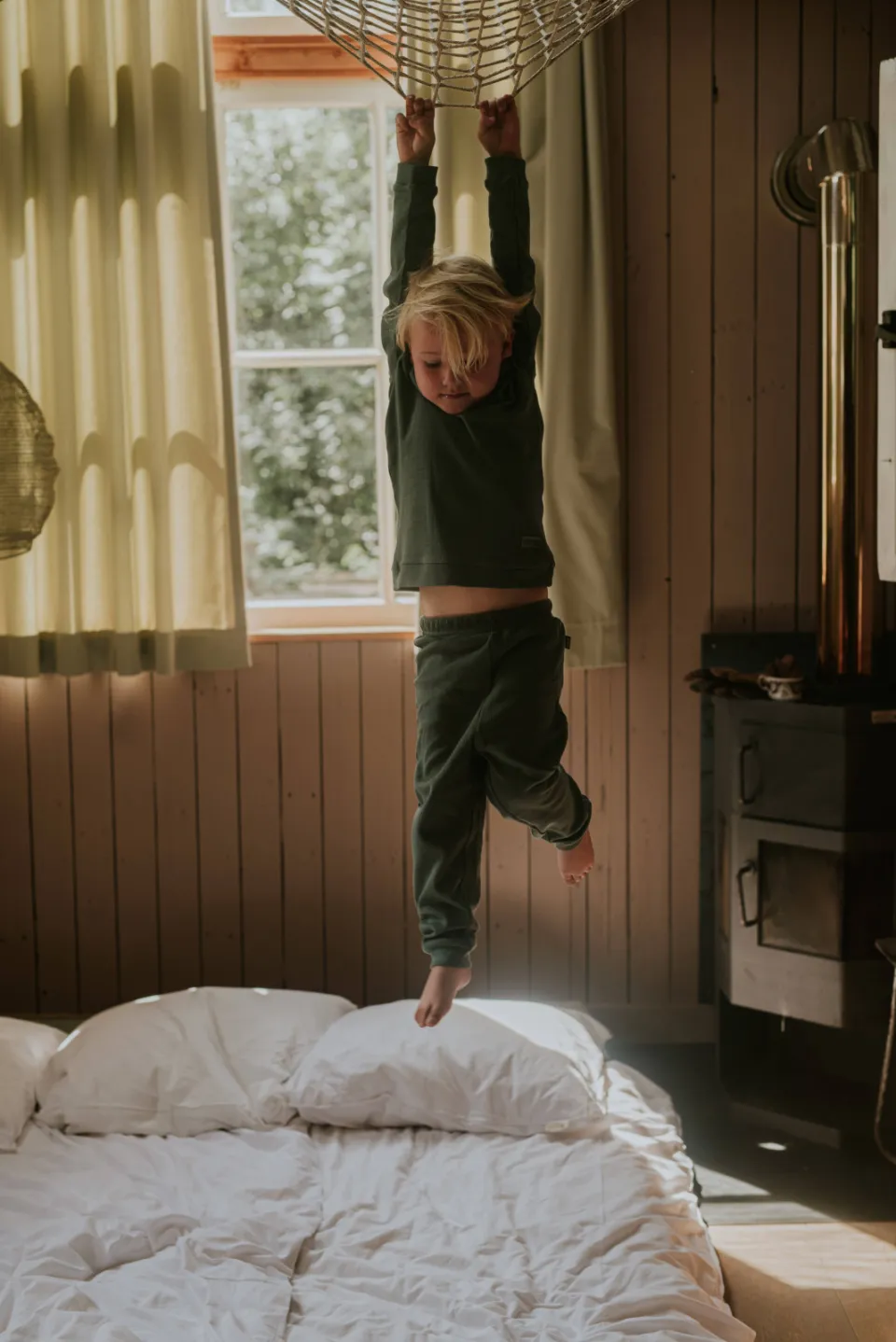 Koko Noko pyjama donkergroen