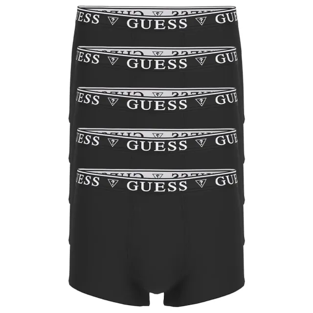 Guess heren stretch boxershorts (5 stuks) zwart, foto 2