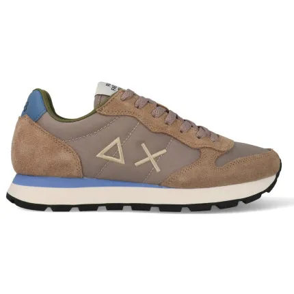 Sun68 Tom Solid lage sneakers taupe Beige