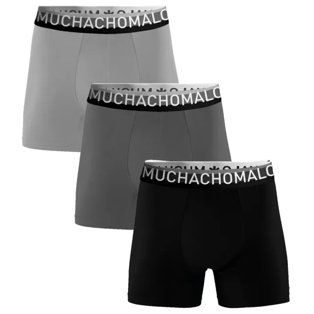 Muchachomalo Heren 3-pack Boxershorts Licht Katoen Veelkleurig