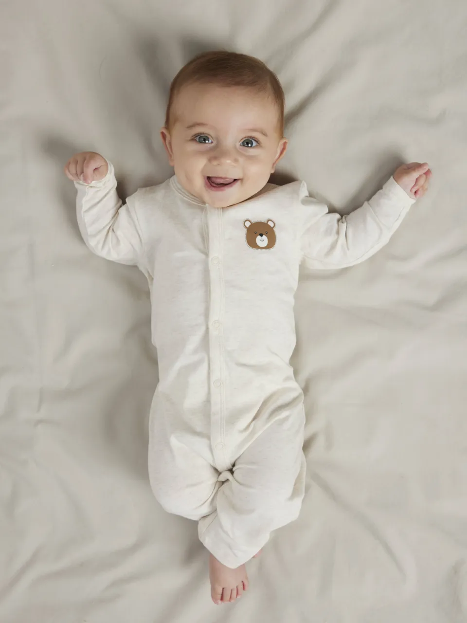 NAME IT BABY pyjama set van 3 kaki