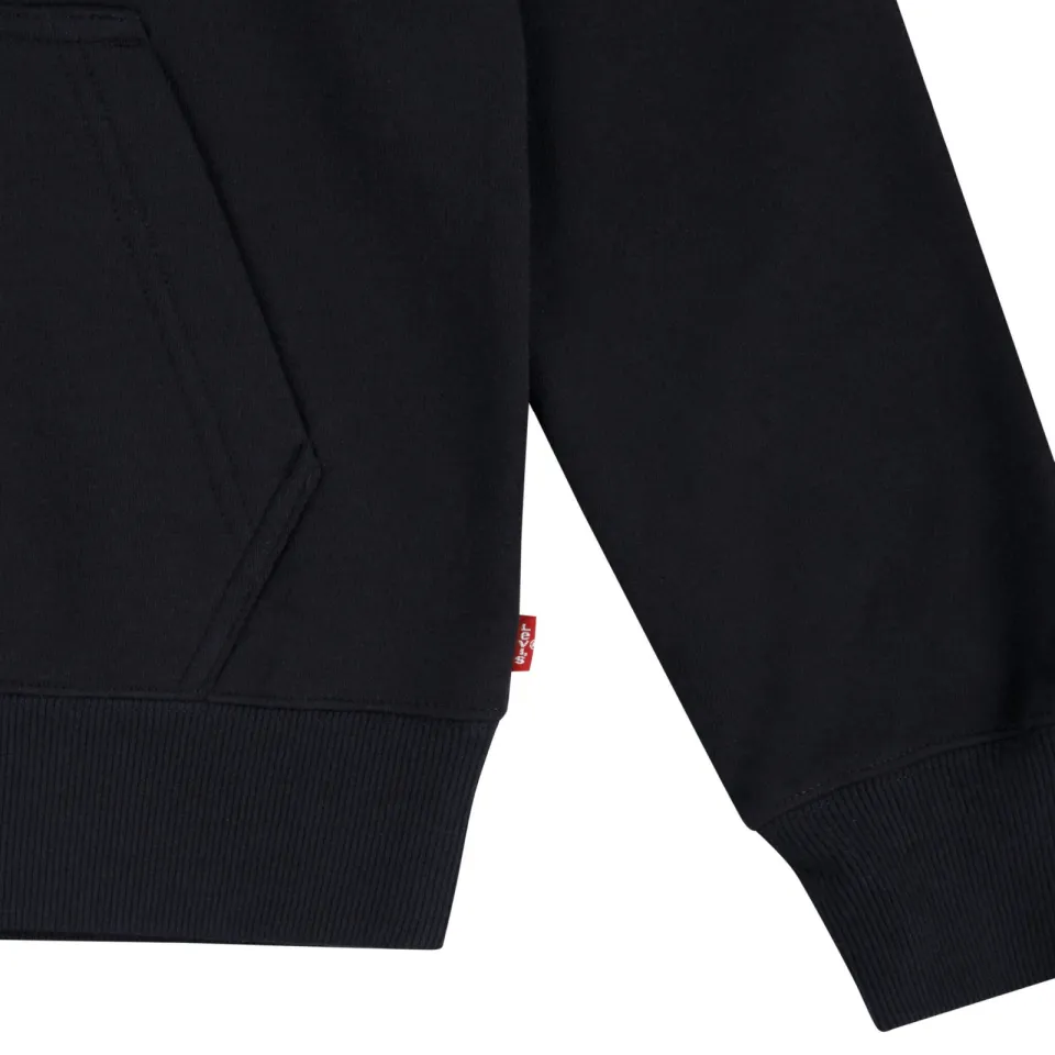 Levi's Kids hoodie MINI BATWING zwart, foto 4