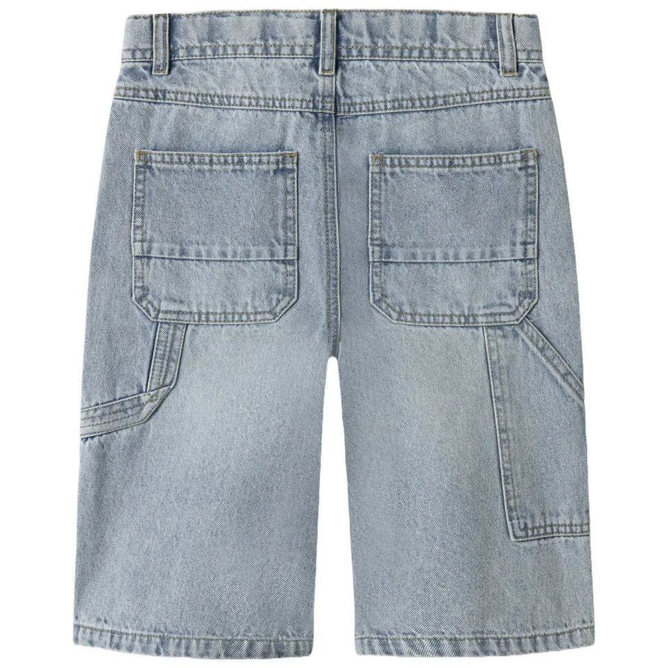 NAME IT NKMRYAN denim short lichtblauw, foto 3