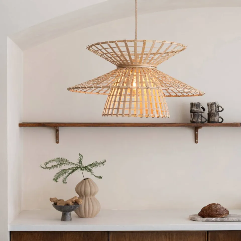 Good&Mojo hanglamp Machu Picchu naturel, foto 4
