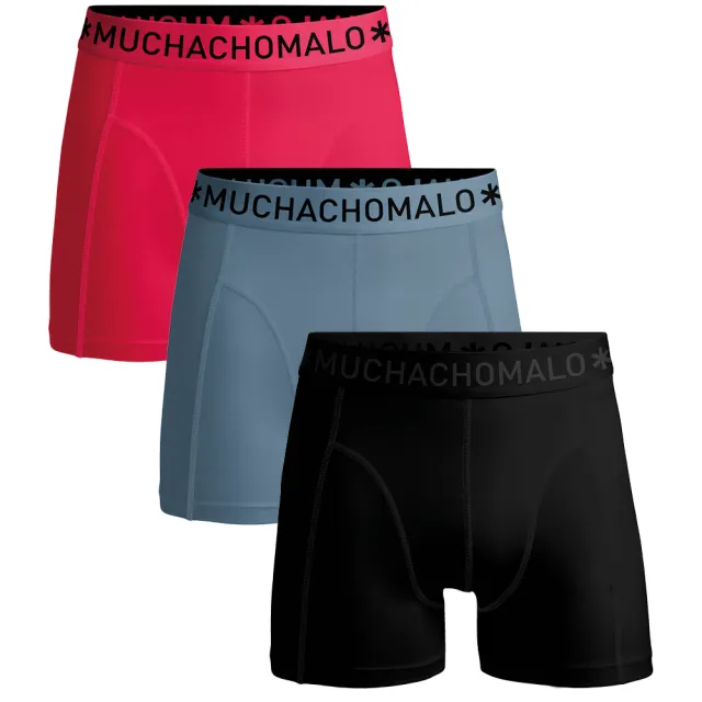 Muchachomalo Heren 3-pack Boxershorts Veelkleurig