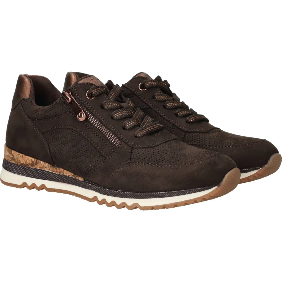 Marco Tozzi Sneakers Jongens Bruin, foto 3
