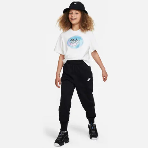 Nike joggingbroek - zwart Meisjes Sweat Effen Zwart/wit