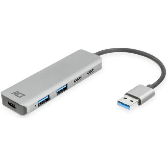 ACT AC6125 usb-hub zilver