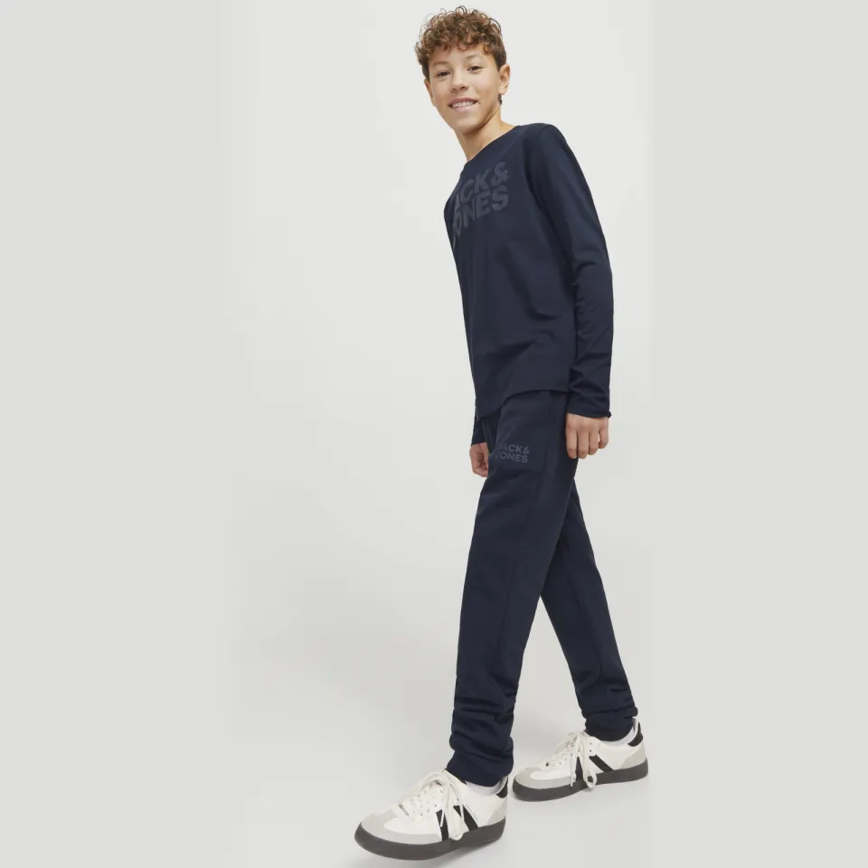 Jack & Jones relaxed joggingbroek donkerblauw donkerblauw t, foto 4
