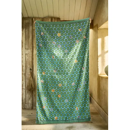 Pip Studio Sea Dots strandlaken groen, foto 3