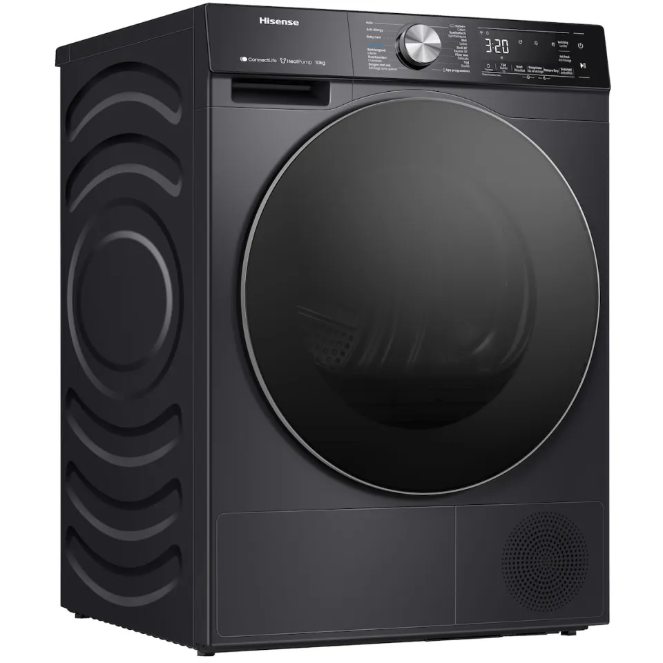 Hisense DH5S102BB warmtepompdroger zwart, foto 3