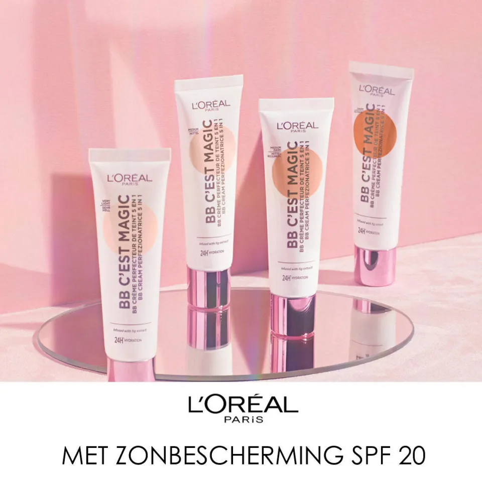 L'oréal Magic BB dagcrème en make-up medium light, foto 2