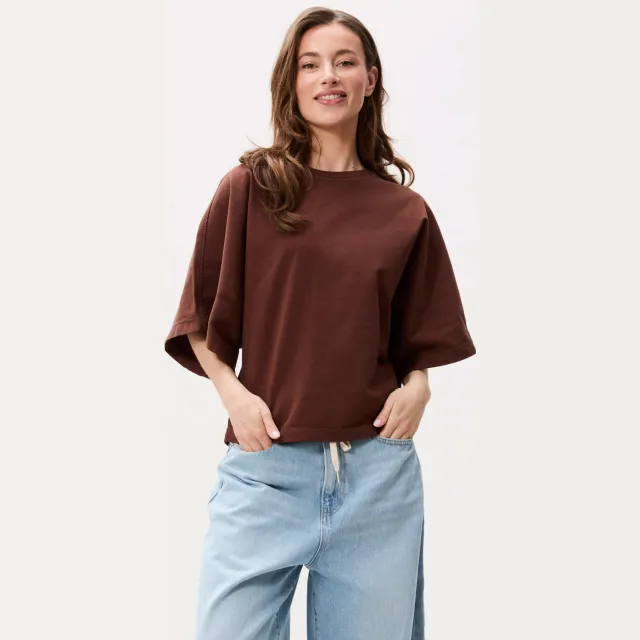 Catwalk Junkie Batsleeve t-shirt bruin, foto 2