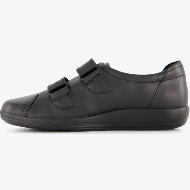 Ecco Soft 2.0 sneaker zwart, foto 2