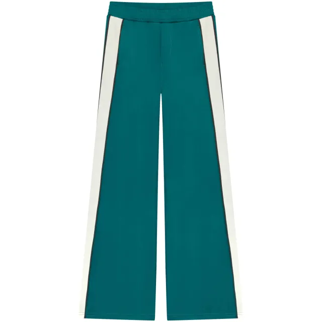 Indian Blue Jeans wide leg broek groen, foto 2