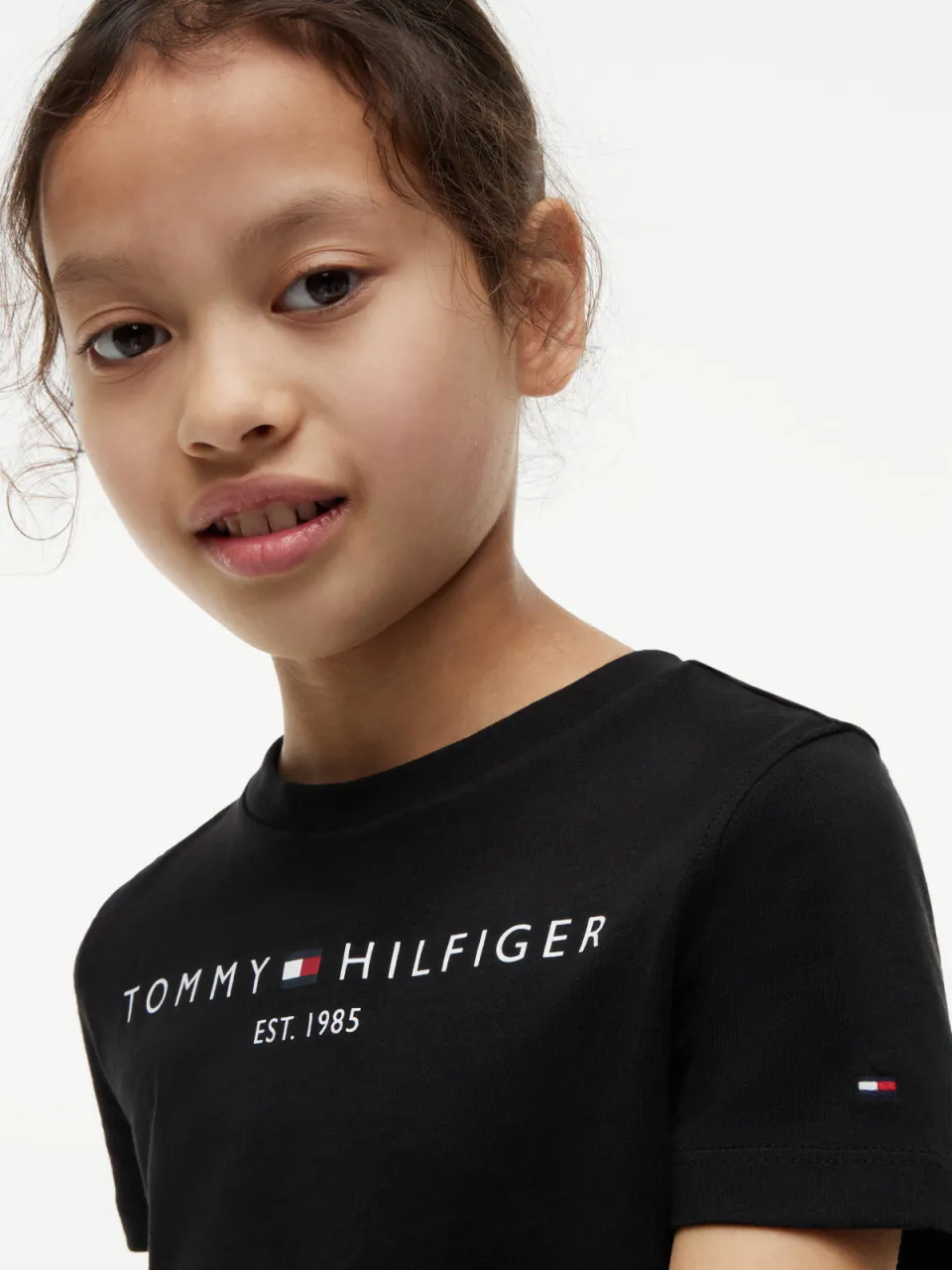Tommy Hilfiger essential t-shirt zwart, foto 7