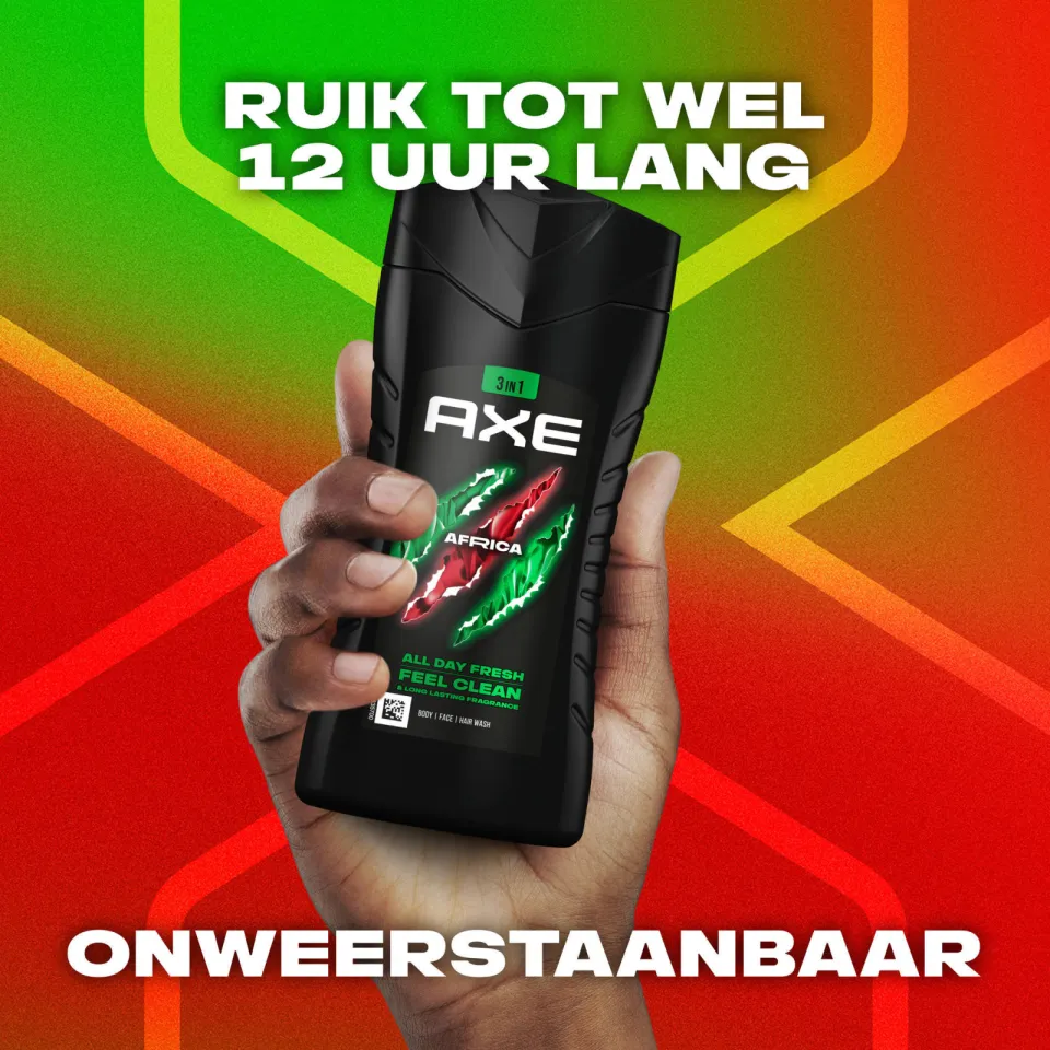 Axe Africa 3-in-1 douchegel, foto 6