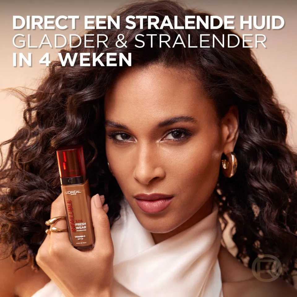 L'oréal Paris Infaillible 32H Fresh Wear foundation - SPF25 - 140 Cool Rosé, foto 5