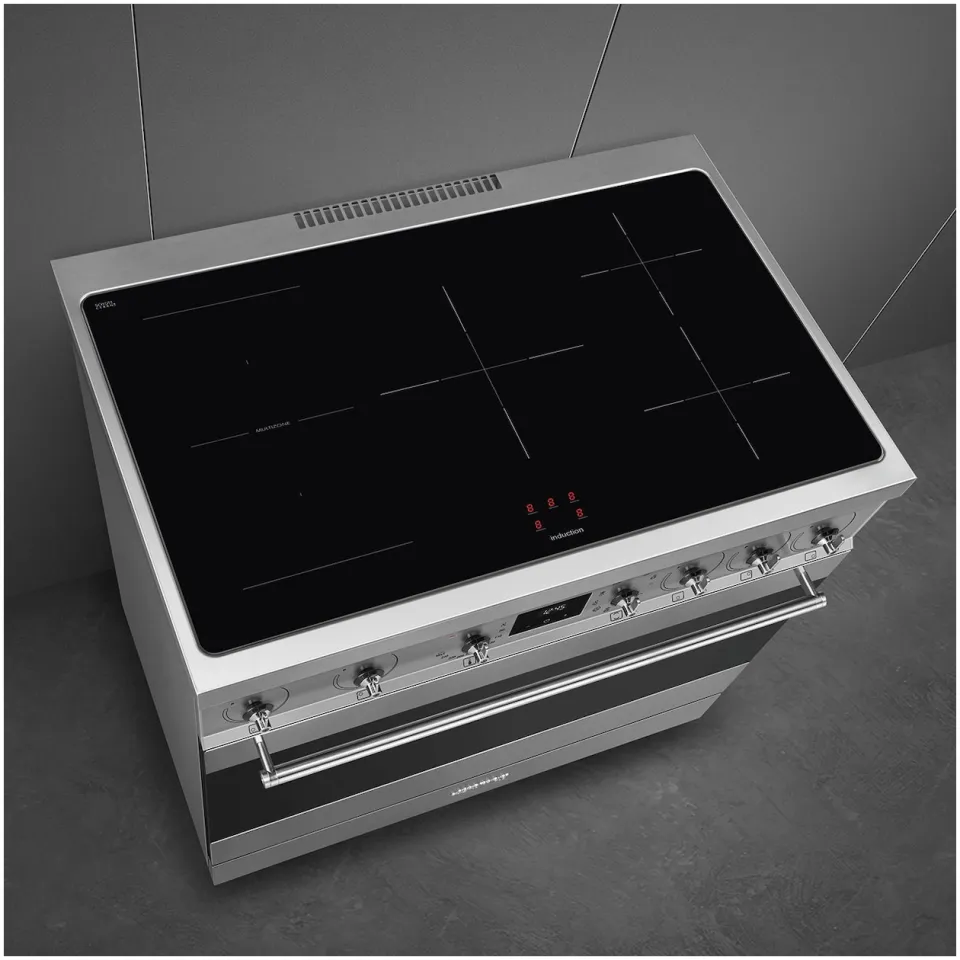 Smeg C9IMX2 inductiefornuis RVS, foto 3