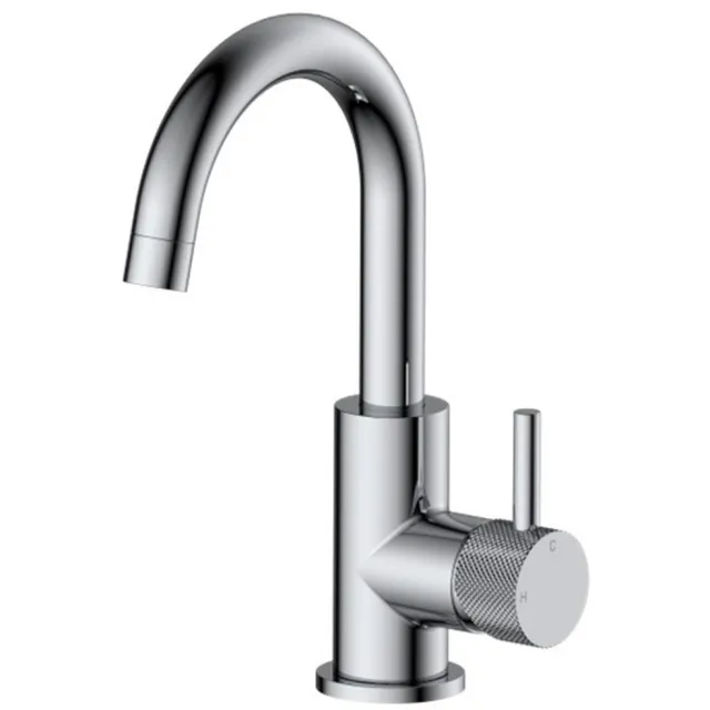 Sanilux Largo wastafelmengkraan opbouw chroom