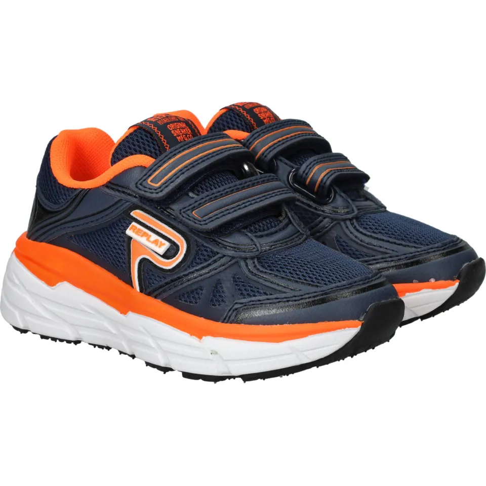 Replay Christal sneaker blauw, foto 2