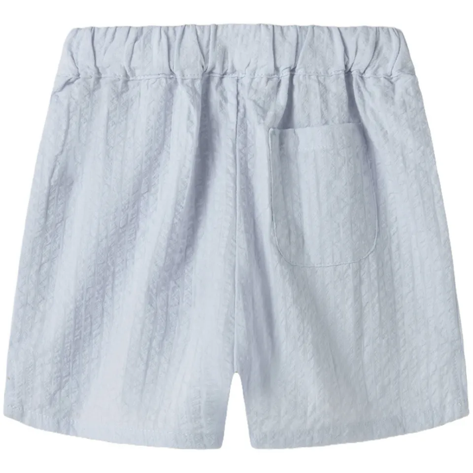 Lil' Atelier Mini junior casual short lichtblauw, foto 4