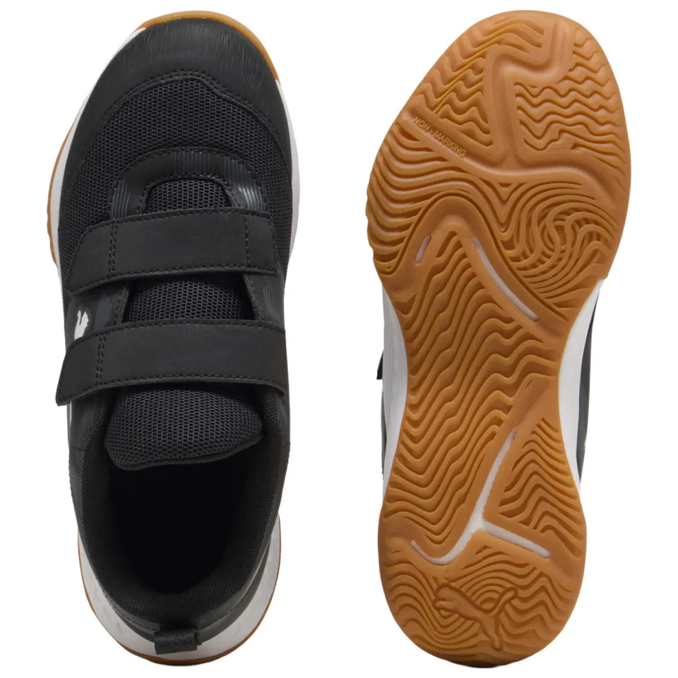 Puma Varion 3 V junior imitatieleren voetbalschoenen - zwart, foto 6