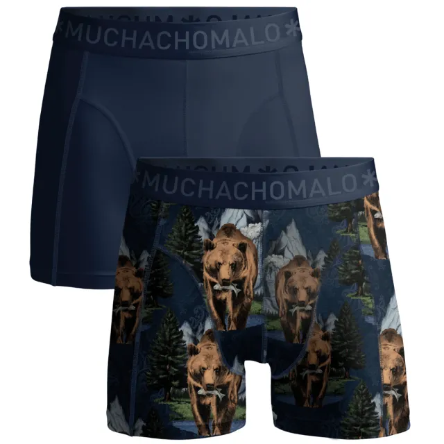 Muchachomalo Jongens 2-pack Boxershorts Veelkleurig