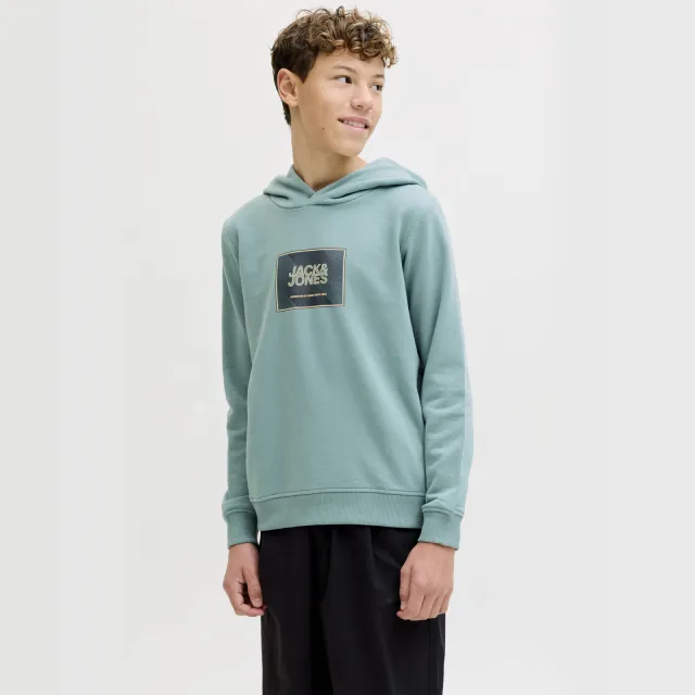 Jack & Jones JUNIOR hoodie blauw, foto 3