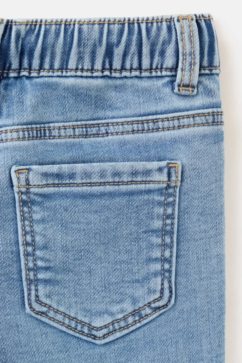 Mango Kids straight leg jeans - lichtblauw, foto 2