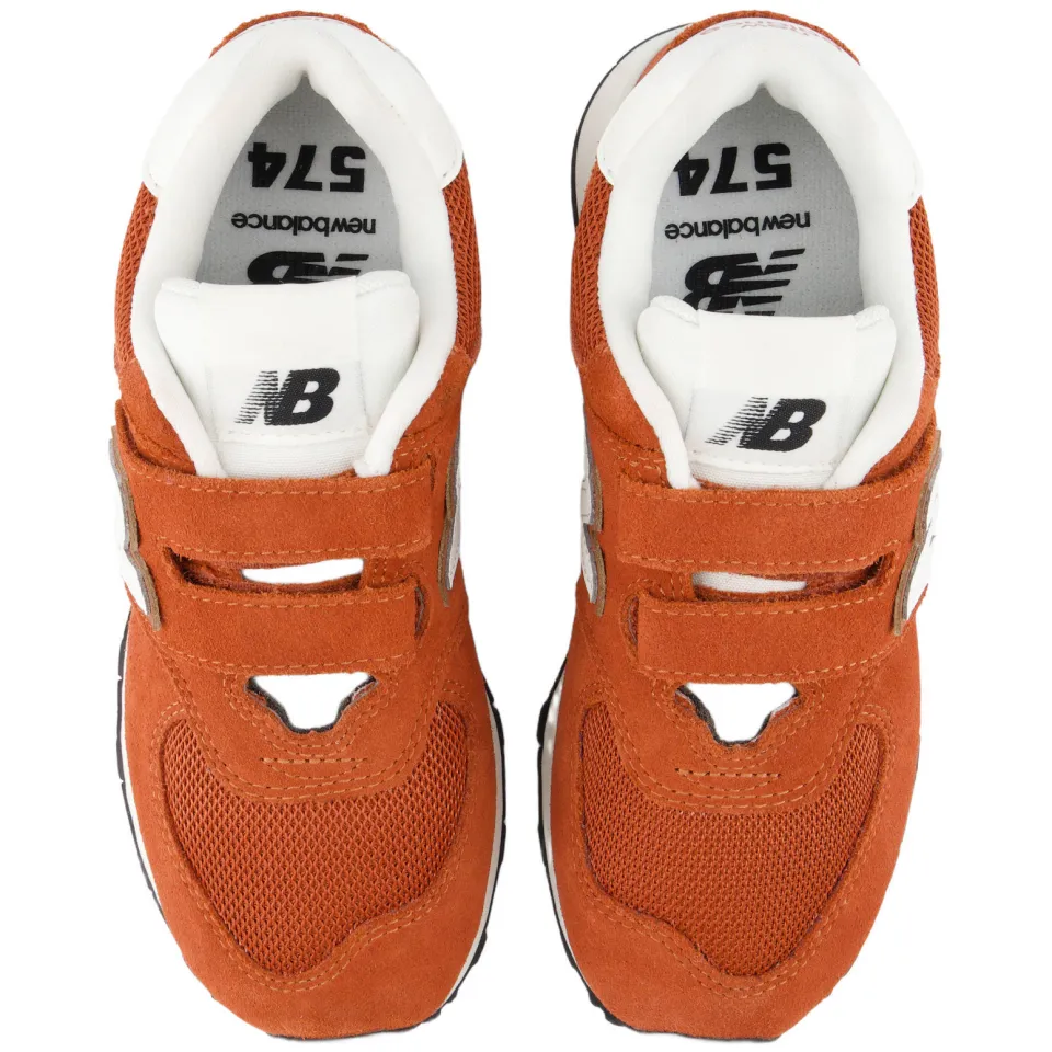 New Balance 574 mesh sneakers - cognac/ecru, foto 3