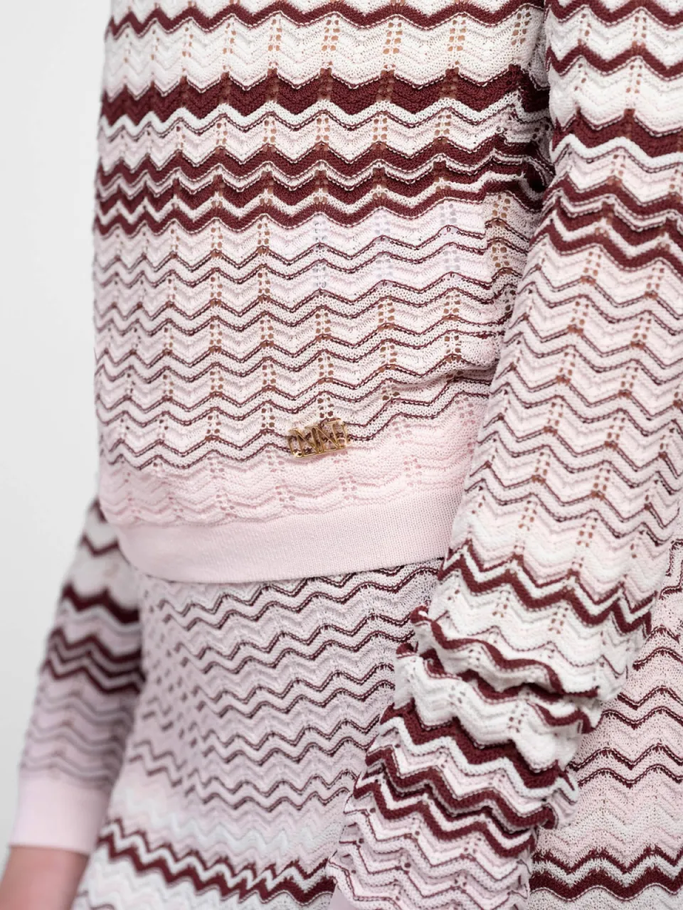 Nik & Nik gebreide longsleeve roze, foto 4