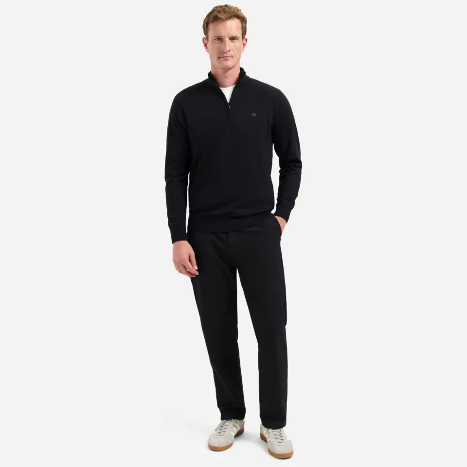 No Excess pullover fijn gebreid zwart, foto 4