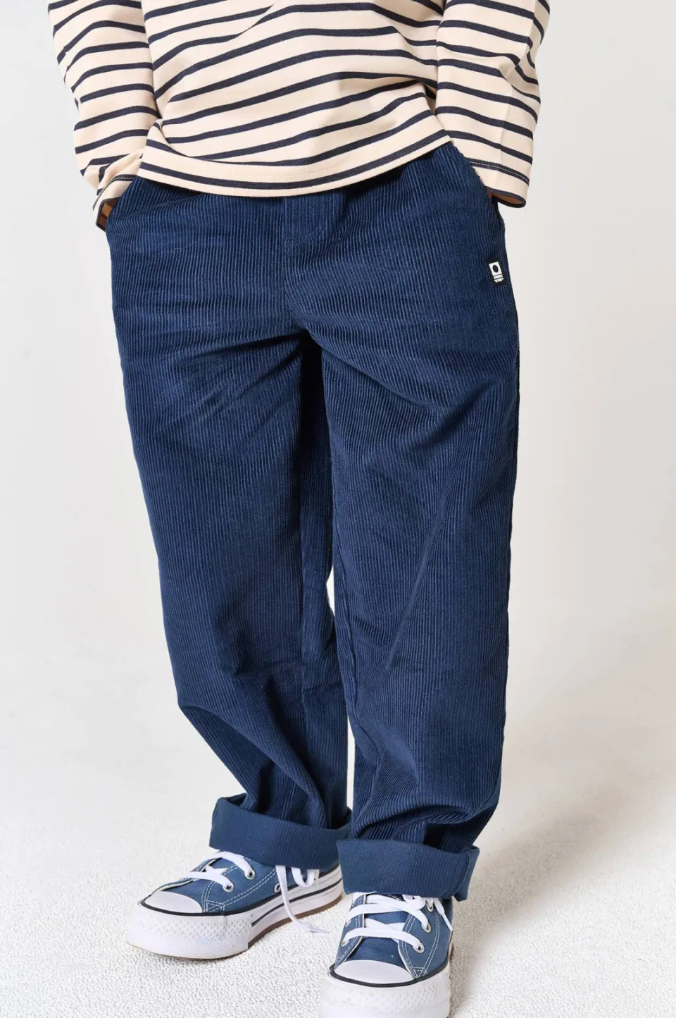 Tumble 'n Dry Rochester corduroy broek grijsblauw, foto 3