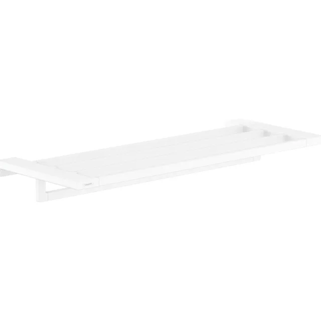 Hansgrohe Handdoekrek Met Handdoekhouder HansGrohe AddStoris Mat Wit