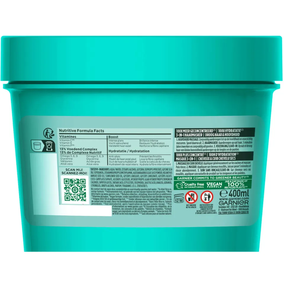 Garnier Fructis Hair Food Aloe Vera haarmasker, foto 6