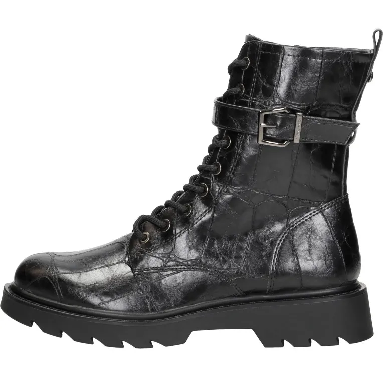 Tamaris veterboots zwart, foto 2