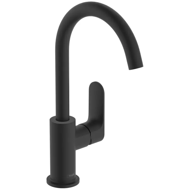 Hansgrohe Rebris S 210 wastafelmengkraan mat zwart