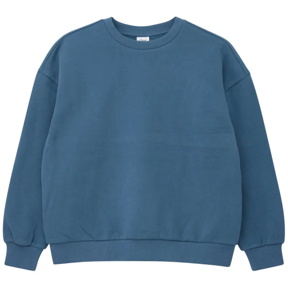 s.Oliver sweater met backprint - blauw, foto 2