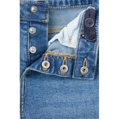 Mango Kids regular waist flared jeans - mediumblauw, foto 4