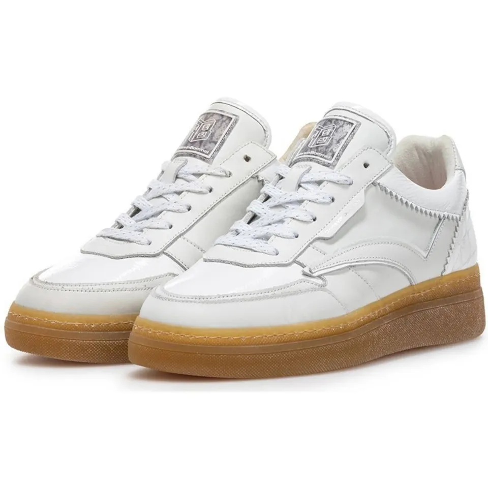 Floris Van Bommel Fygi 01.03 leren sneakers wit, foto 3