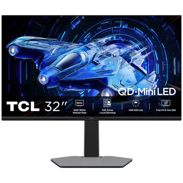 TCL 32G64 gamingmonitor grijs, foto 2