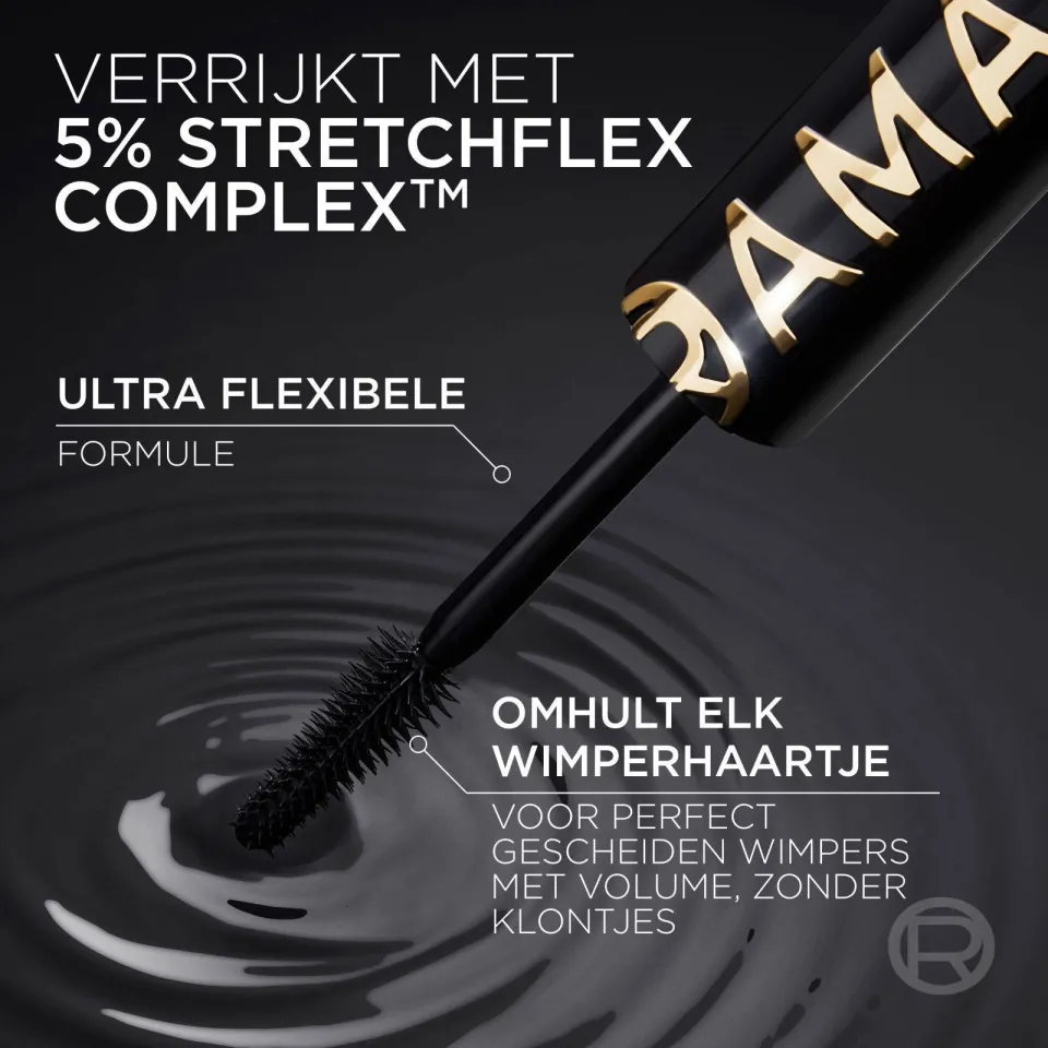 L'oréal Panorama All Night mascara zwart, foto 6
