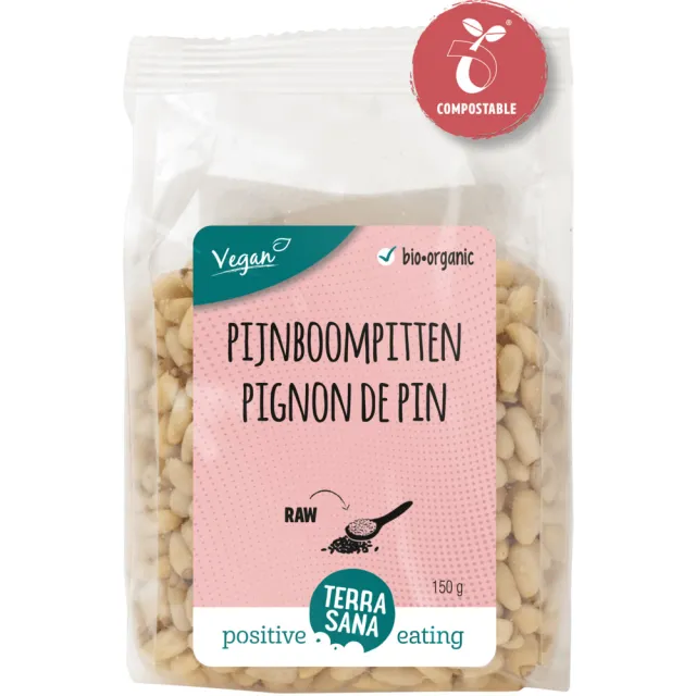 TerraSana Pijnboompitten 150 gr