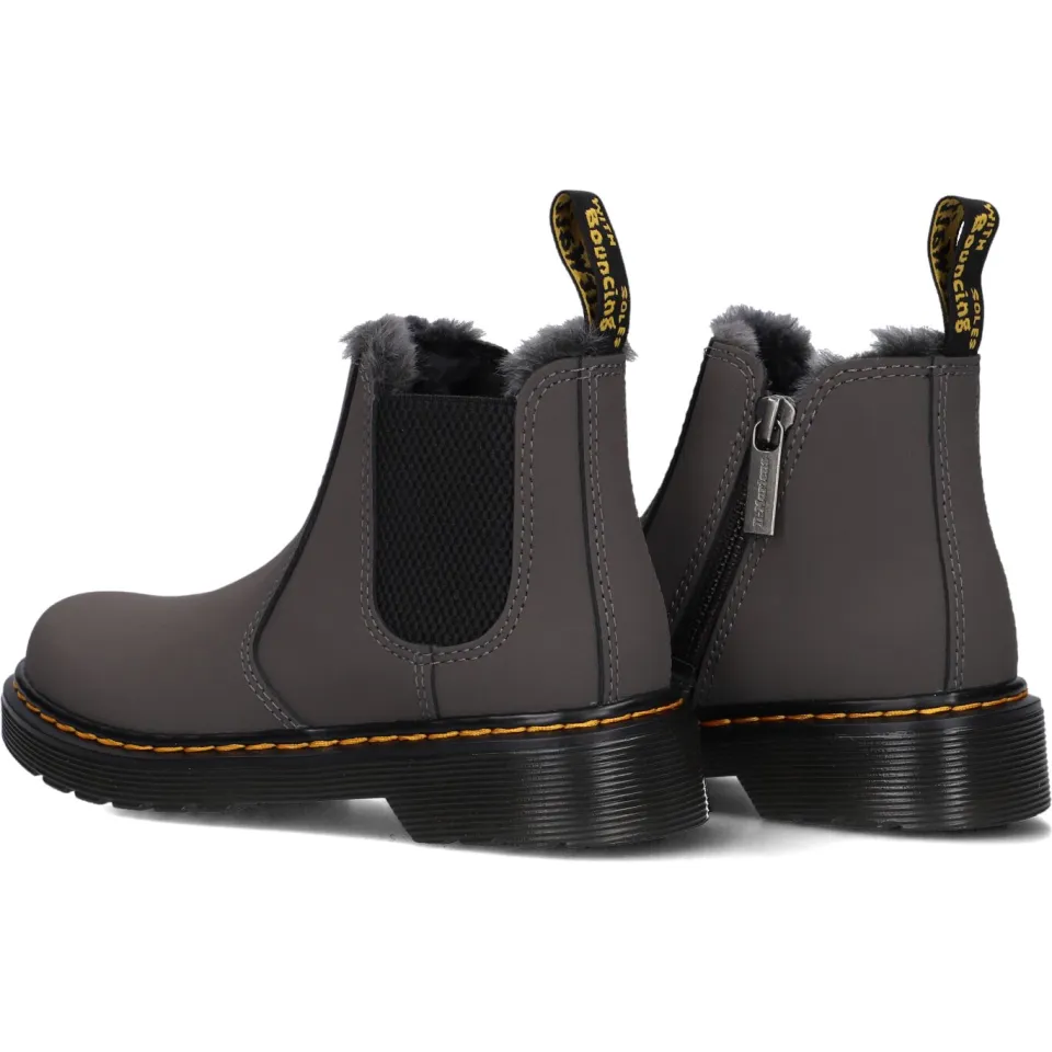 Dr. Martens 2976 Leonore gevoerde chelsea boots grijs, foto 6