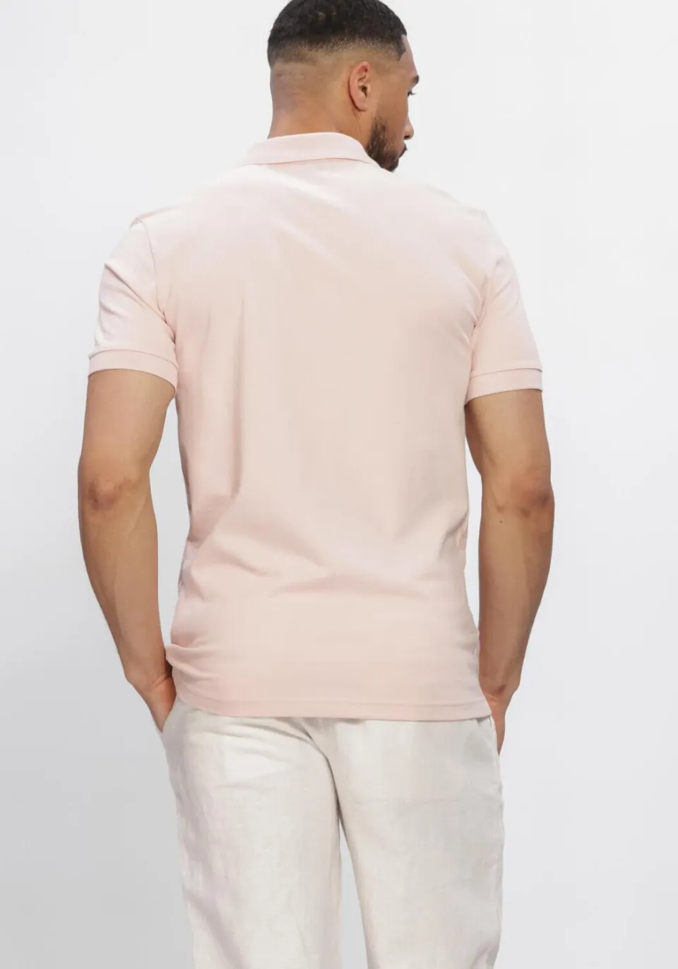 Boss Orange Heren Polo's & T-shirts Passenger - Lichtroze, foto 3
